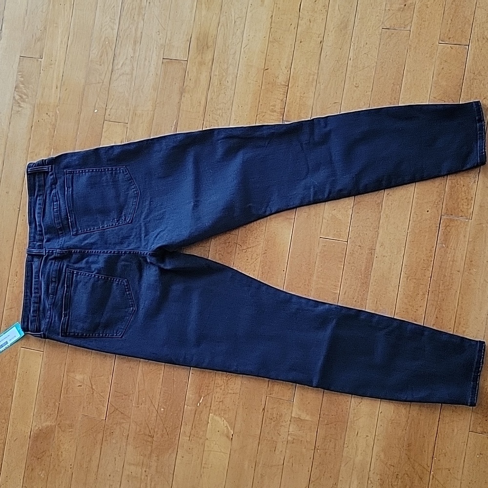 Pistola Midnight Black High Rise Skinny Stretch Jeans Indie Grunge NWT Sz 31 - Picture 3 of 9